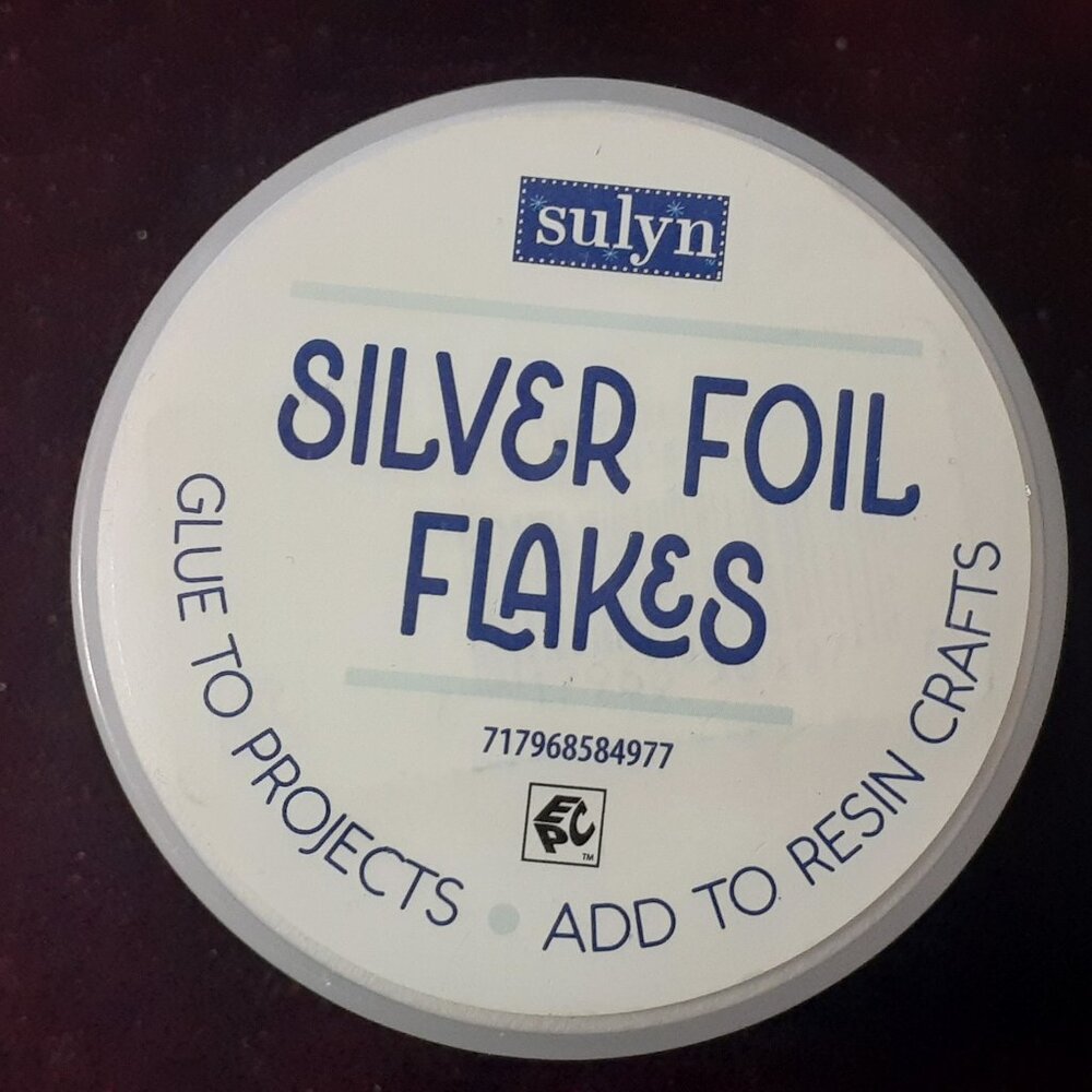NEW!! Sulyn Silver Foil Flakes - 2g/0.07 oz - Resin, Crafts, Designing, Nail Art